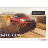 Catálogo Toyota Hilux Linha 2017 - Especificações E Ficha Técnica