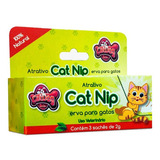 Catnip Atrativo Erva De Gato Natural Caixa 6 Gramas Cat Dog