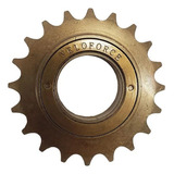 Catraca Bicicleta Roda Livre Bike 20 Dentes Esferada Dourada