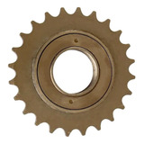 Catraca Bicicleta Roda Livre Bike 24 Dentes Esferada Dourada