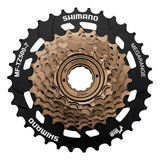 Catraca Bicicleta Shimano Roda Livre Tz500 7v Megarang Index