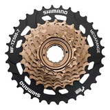 Catraca Roda Livre 7 Index Mf-tz500 Mega Range Shimano Mtb21