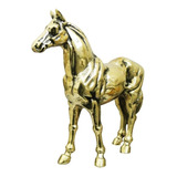 Cavalo Em Bronze Floresta Escultura Estatueta