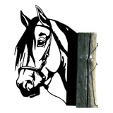 Cavalo Equinos Silhueta De Ferro - Decoração Fazenda Sítios