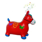 Cavalo Inflável Infantil Criança Reforçado Colorido