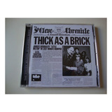 Cd - Jethro Tull - Thick As A Brick - Importado, Lacrado