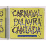 Cd Carnaval Palavra Cantada Sandra Peres E Paulo Tatit - F2