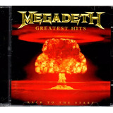 Cd Megadeth Greatest Hits Bac To The Start Novo Lacrado 