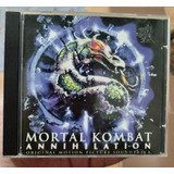 Cd Mortal Kombat Annihilation Original Em Ótimo Estado
