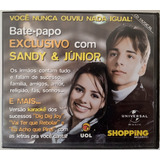 Cd Sandy & Júnior Shopping Musical Entrevista Promo Zerado