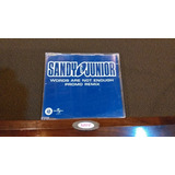 Cd Sandy E Junior Words Are Not Enough - Promo Remix 2f 2002