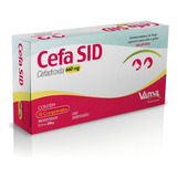 Cefa Sid 660 Mg 10 Comprimidos Antimicrobia Cães Gato Vansil