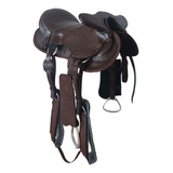 Cela Para Cavalo Com Cabeça Sela De Couro Australiana Luxo
