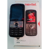 Celular Motorola I418 Radio Nextel Ptt Chip Iden +acessorios