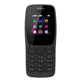 Celular Nokia 110 Dual Sim Mp3 Rádio Fm Com Fone/ Carregador
