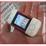 Celular Nokia 5200 ( Vermelho & Branco ) Antigo De Chip 100%