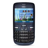 Celular Nokia C3-00 (ardósia) Com Qwerty, Key
