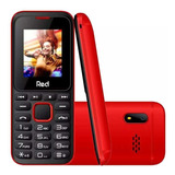 Celular Red Mobile Fit Music Ii Bluetooth 2 Chips M011g