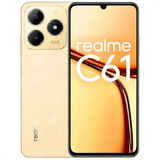 Celular Smartphone Realme C61 Dual Sim 256 Gb 8 Gb Ram Dourado