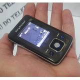 Celular Sony Ericsson T303 Black Mini Pequeno Antigo D Chip 