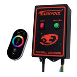 Central De Comando Touch Super Led Piscina Rgb 72w