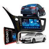 Central Multimídia 64gb Carplay Toyota Corolla 2015 À 2019