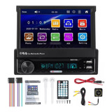 Central Multimídia Dvd Retrátil 7`` Mp5 Bluetooth