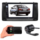 Central Multimídia Mp5 Corolla 2003 A 2007 + Moldura 2 Din