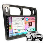 Central Multimidia Pajero Tr4 2009 À 2015 Gps Espelhamento Cor Pajero Tr4 2009 Preto