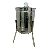 Centrífuga Inox Manual P/ Extração De Mel 8 Quadro Caixilhos