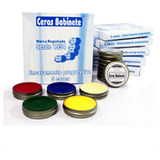 Cera Babinete 4 Cores 1 Pegajosa Pra Enceramento Progressivo