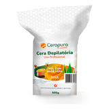 Cera Depilatória Quente Mel Com Aloe Vera 500g Cerapura