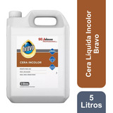 Cera Líquida Bravo Classic Incolor Galão 5 Litros