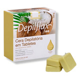 Cera Quente Depilatória Elástica Depilflax Coco 500g