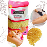 Cera Quente Para Depilação Natural Em Pérolas 1kg Depimiel