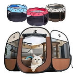 Cercadinho Casinha Portátil Dobrável Pets Cães Gatos Grande