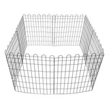 Cercadinho Móvel Pet Cachorro Gato 8 Telas Aramada 100x100cm