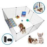 Cercadinho Pet 120x120x60 Cachorro Coelho Porquinho Tela