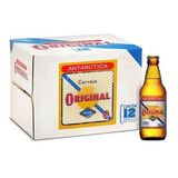 Cerveja Antartica Original 300ml Cx 12 Un(líquido + Garrafa)