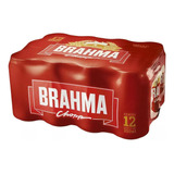 Cerveja Brahma Chopp Com 12 Unidades Lata 350ml Frado 