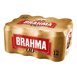 Cerveja Brahma Zero Lata 350ml Com 12 Unidades