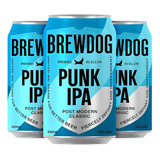 Cerveja Brewdog Punk Ipa Reino Unido Lata 330ml 3 Unidades