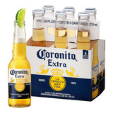 Cerveja Corona Extra Long Neck 330ml Pack (6 Unidades)