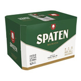 Cerveja Spaten Munich Helles Lata 350ml - Pack Com 12 Unid