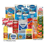 Cesta Básica Alimentos Qualidade Completa 17 Produtos