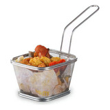 Cesta Para Servir Porções Em Inox 10,5x9x6cm - Ke Home