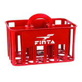 Cesta Porta Garrafas Squeezes E Litrão Cerveja Finta C/ Alça