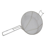 Cesto Para Fritura Fritadeira Peneira Reforçado N° 35 Cm