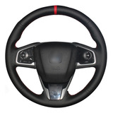 Ch Capa Para Volante Civic Crv 2016/2021 Couro Genuíno