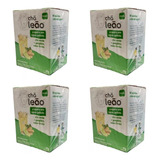 Chá Gelado Leão Gengibre + Limão Kit 04 Unidades De 10 Sache